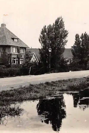 Waddinxveen Noordeinde 1943 Fotokaart Newo HC38402 Tani