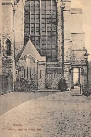 Darmowa dostawa Gouda Achter de Kerk Poortje naar de Groote Kerk HC38373