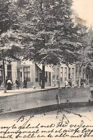 Gouda Haven Westhaven Postkantoor 1904 Gompers HC38274 Wyprzedaż