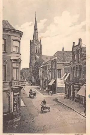 Gouda Kleiweg R.K. Kerk 1915 HC38174 Wysoka jakość