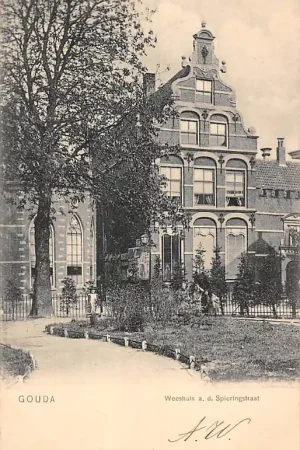 Zamów teraz Gouda Spieringstraat Weeshuis 1904 HC38156