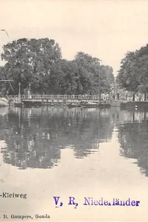 Gouda Kattensingel Brug-Kleiweg 1905 Gompers HC38039 Oferta limitowana