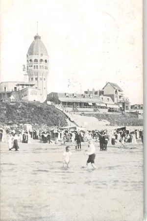 Zwrot pieniędzy Zandvoort Strand met Uitzichttoren 1915 HC37678