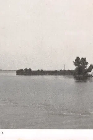 Autentyczny Leiden Reclame Stoomboot-My. Carsjens Overzet op het Brasemermeer Veer Kaag en Braassem Molen Binnenvaart schepen HC37642