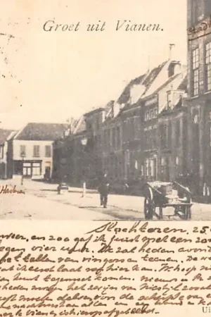 Vianen Groet uit 1900 Kleinrondstempel Vijfheerenlanden Kleinrondstempel HC37620 Oferta