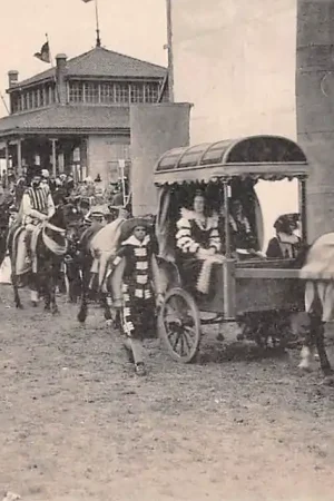\\u2018s-Gravenhage Nationaal-Historischen Optocht 5 September 1913 Paard en wagen en ruiters te paard HC37674 Bezpieczna płatność