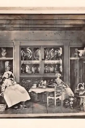 \\u2018s-Gravenhage Gemeentemuseum Poppenhuis 1743 Keuken Fotokaart Julius Oppenheim 1936 HC37664 Rabat