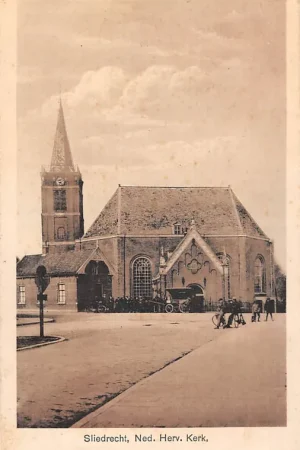 Sliedrecht Ned. Hervormde Kerk 1938 HC37219 Popularny