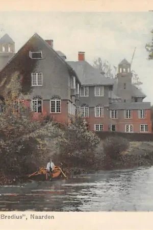 Zamów teraz Naarden Hotel Het Bosch van Bredius Achtergevel 1917 HC37376