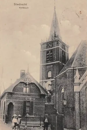 Sliedrecht Kerkbuurt Ned. Hervormde Kerk 1911 HC37229 Oferta limitowana