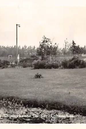 Sliedrecht Plantsoen Thorbeckelaan De Sav. Lohmanlaan 1956 HC37181 Ostatnia szansa