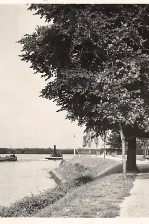 Zamów teraz Sliedrecht Merwesingel met sleepboot en sleep 1953 Binnenvaart schepen Scheepvaart HC36919