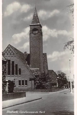 Sliedrecht Gereformeerde Kerk 1951 HC36818 Popularny