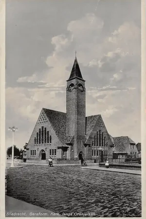Wyprzedaż Sliedrecht Gereformeerde Kerk langs Oranjelaan 1945 Nauta A 5156 HC36815