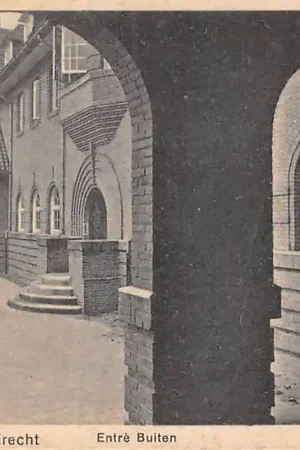 Sliedrecht Gemeentehuis Entree buiten HC36741 Autentyczny