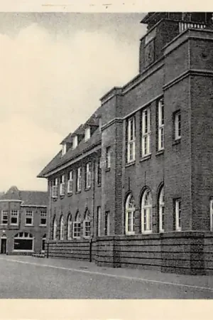 Sliedrecht Havenstraat Gemeentehuis 1943 HC36730 Nowość