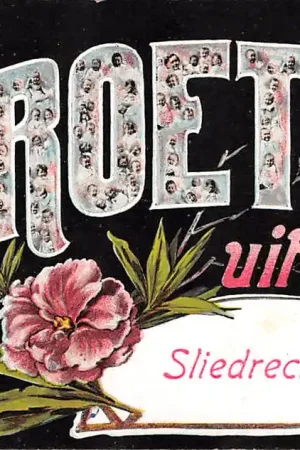 Sliedrecht Groeten uit 1907 HC36611 Popularny