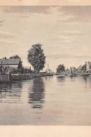 Zamów teraz Sliedrecht Middendiep met baggermolen 1922 Binnenvaart schepen Scheepvaart HC36568