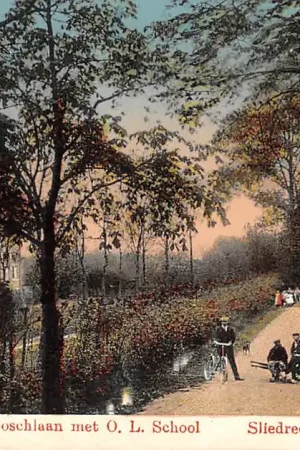 Sliedrecht Boschlaan met O.L. School HC36553 Rabat