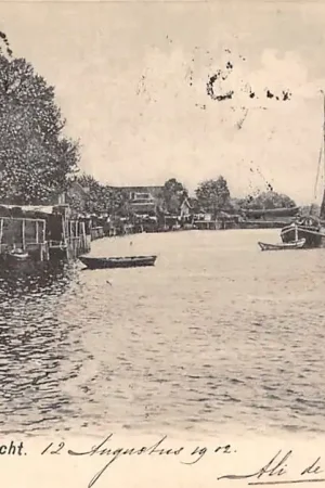 Sliedrecht Riviergezicht 1902 Watertoren molen schepen HC36538 Darmowa dostawa