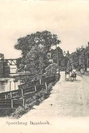 Zwrot pieniędzy Sliedrecht Spoorbrug Baanhoek 1902 Spoorwegen HC36493