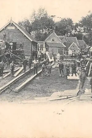 Ekspresowa dostawa Sliedrecht Scheepswerf 1905 Binnenvaart schepen Scheepvaart HC36478