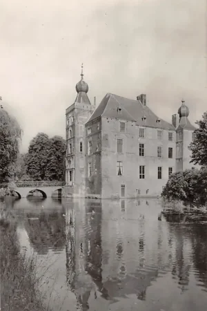 Vaassen Kasteel Cannenbruch Oostgevel 1955 Epe Veluwe HC36351 Wysoka jakość
