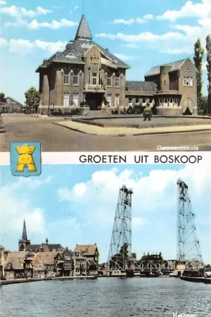 Boskoop Hefbrug en Gemeentehuis HC36300 Ekspresowa dostawa