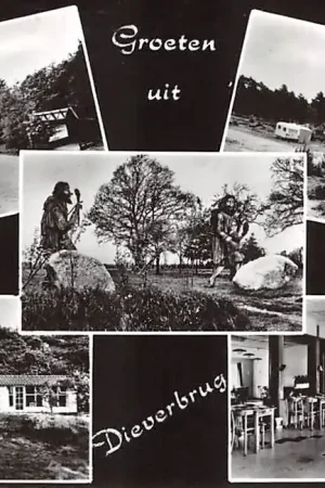 Dieverbrug Ellert en Brammert Groeten uit 1969 Westerveld Drenthe HC35959 Zamów teraz