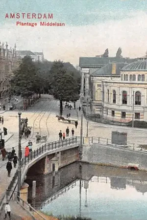Amsterdam Plantage Middenlaan 1906 Tram HC36011 Wyprzedaż