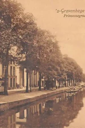 's-Gravenhage Prinsessegracht met HTM Tram 30 Lijn 5 1917 HC35703 Szybka dostawa