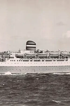 Tylko dziś Scheepvaart S.S. Maasdam Holland Amerika Lijn Rotterdam 1957 Schepen HC35603