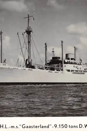 Scheepvaart m.s. Gaasterland Koninklijke Hollandsche Lloyd Amsterdam Schepen HC35504 Najlepsza cena