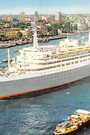 Zamów teraz Scheepvaart s.s. Rotterdam vertrekt Holland Amerika Lijn Schepen Rotterdam HC35537