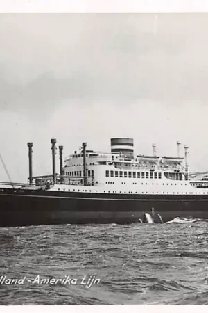 Scheepvaart m.s. Westerdam Holland Amerika Lijn Schepen Rotterdam HC35533 Autentyczny