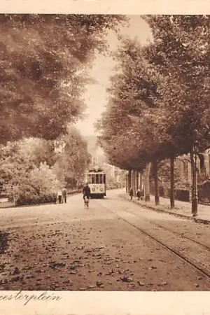 Arnhem Burgemeesterplein 1931 Tram 2 HC35418 Wysoka jakość