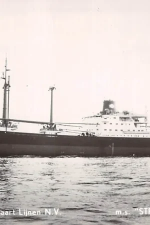 Scheepvaart Kon. Java-China-Paketvaart Lijnen m.s. Straat van Diemen Amsterdam Schepen HC35389 Promocja