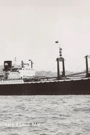 Scheepvaart Kon. Java-China-Paketvaart Lijnen m.s. Tjipanas Amsterdam Schepen HC35379 Zwrot pieniędzy