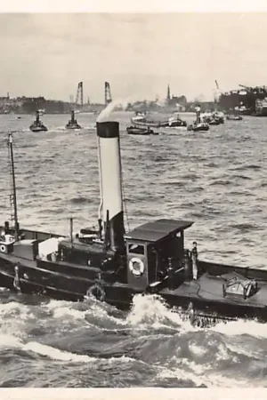 Darmowa dostawa Rotterdam Maas Sleepboot Enginering 1946 Scheepvaart Schepen HC35015