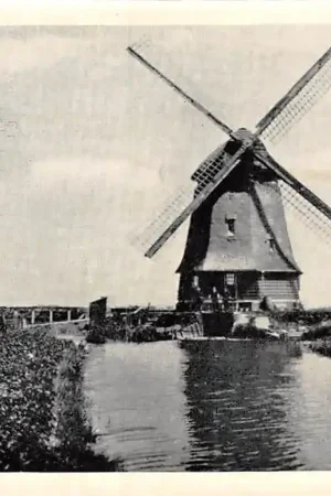Uitgeest De Broeker Molen Kennemerland HC35134 Autentyczny