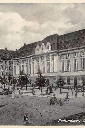 Tylko dziś Rotterdam Coolsingel met stadhuis en postkantoor HC34945