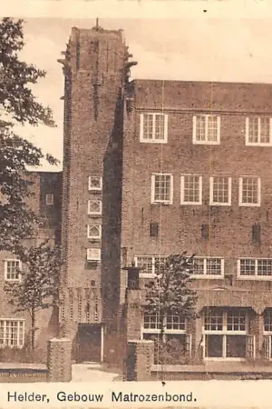 Den Helder Gebouw Matrozenbond Marine HC34900 Nowość