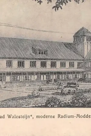 Zwrot pieniędzy Rockanje aan Zee Het nieuwe Bad Walesteijn 1925 moderne Radium-Modder-Badinrichting HC34636