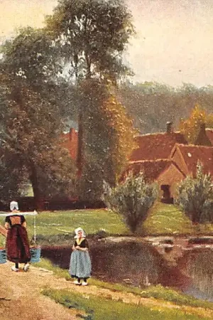 Tani Fantasie Vintage Melkmeisje Illustrator Gerstenhauer HC34494