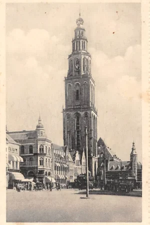 Zamów teraz Groningen Groote Markt met Martinitoren 1935 HC34475
