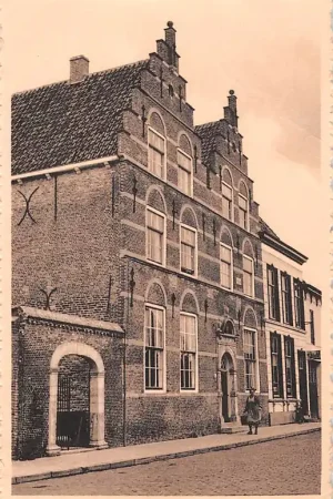 Aardenburg Ned. Hervormde Pastorie met Weeshuis Zeeuws-Vlaanderen HC34012 Rabat