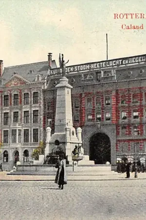 Wysoka jakość Rotterdam Caland Monument met Passage 1912 HC33723