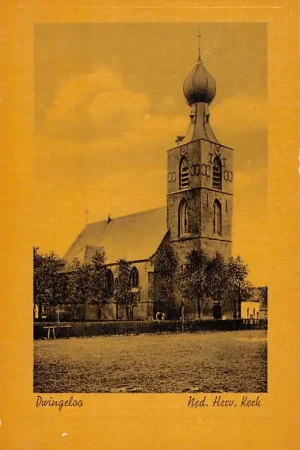 Dwingeloo Ned. Hervormde Kerk 1944 HC33634 Rabat