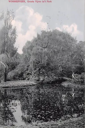 Wormerveer Groote Vijver in 't Park 1913 HC33633 Premium
