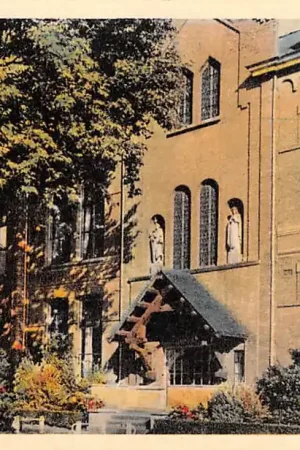 Darmowa dostawa Voorschoten Huize Blijdorp Ingang Middelbare Meisjes school 1963 HC33533